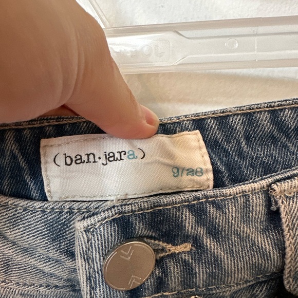 Ban•Jara Denim Shorts with Rhinestones - Picture 5 of 6